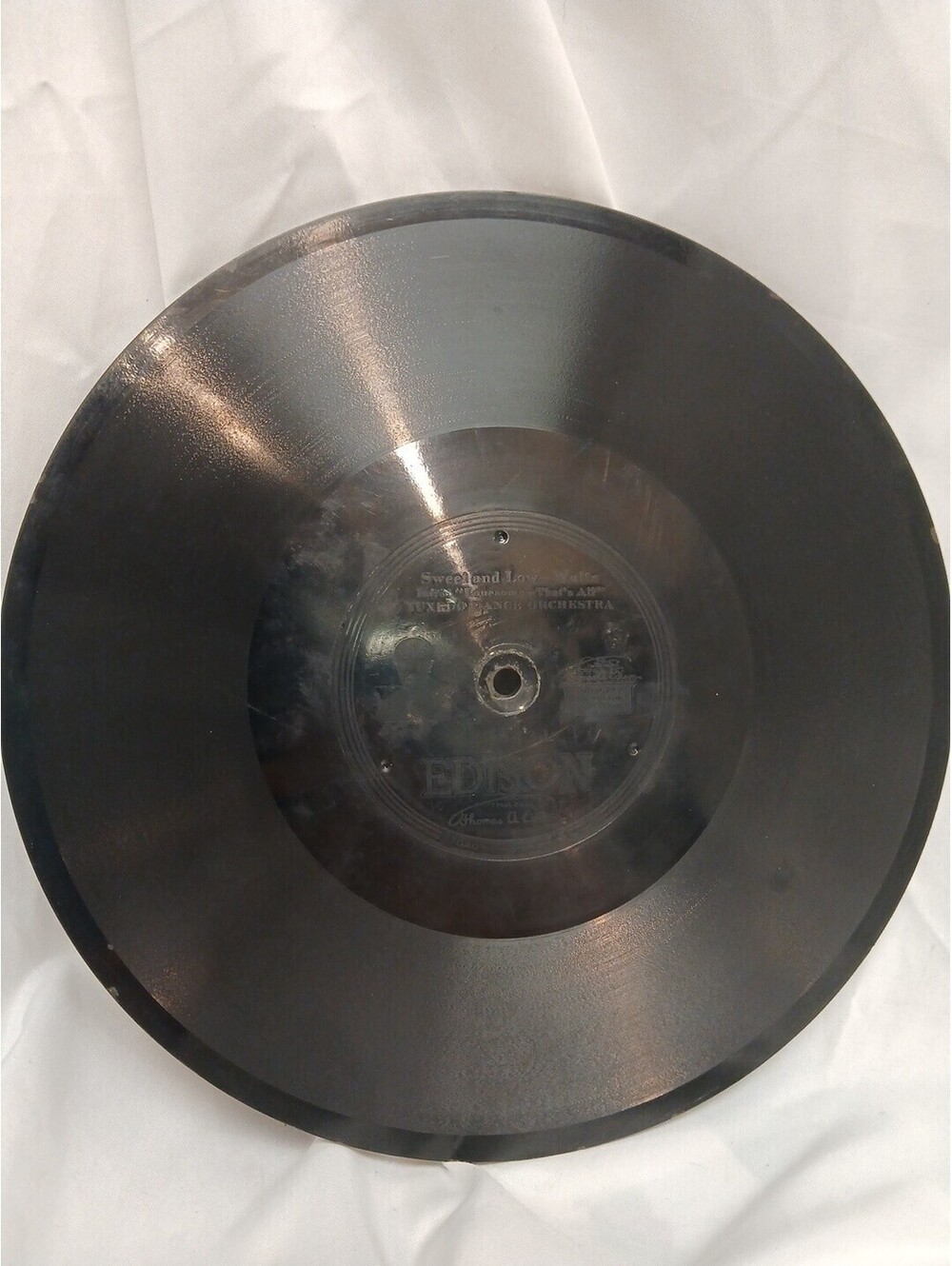 1913 Edison Diamond Disc Phonograph 50643 SWEET AND LOW/ JUST LIKE THE ROSE